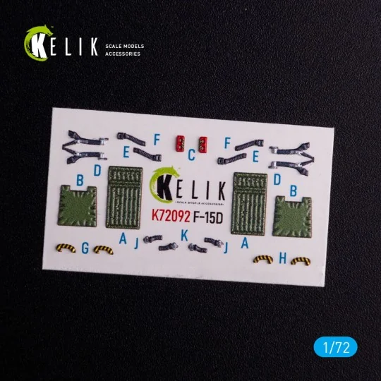 F-15D - interior 3D decals for FineMolds kit, 1/72 - Kelik K72092 F-15D - interior 3D decals for FineMolds kit, 1/72 - Kelik K72092