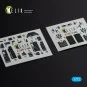 F-16D interior 3D decals for Revell kit, 1/72 - Kelik K72097