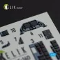 F-16D interior 3D decals for Revell kit, 1/72 - Kelik K72097