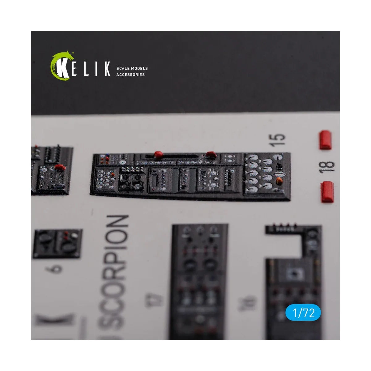 F-89 D/J Scorpion interior 3D decals for Revell kit - Kelik K72090 F-89 D/J Scorpion interior 3D decals for Revell kit - Kelik K72090