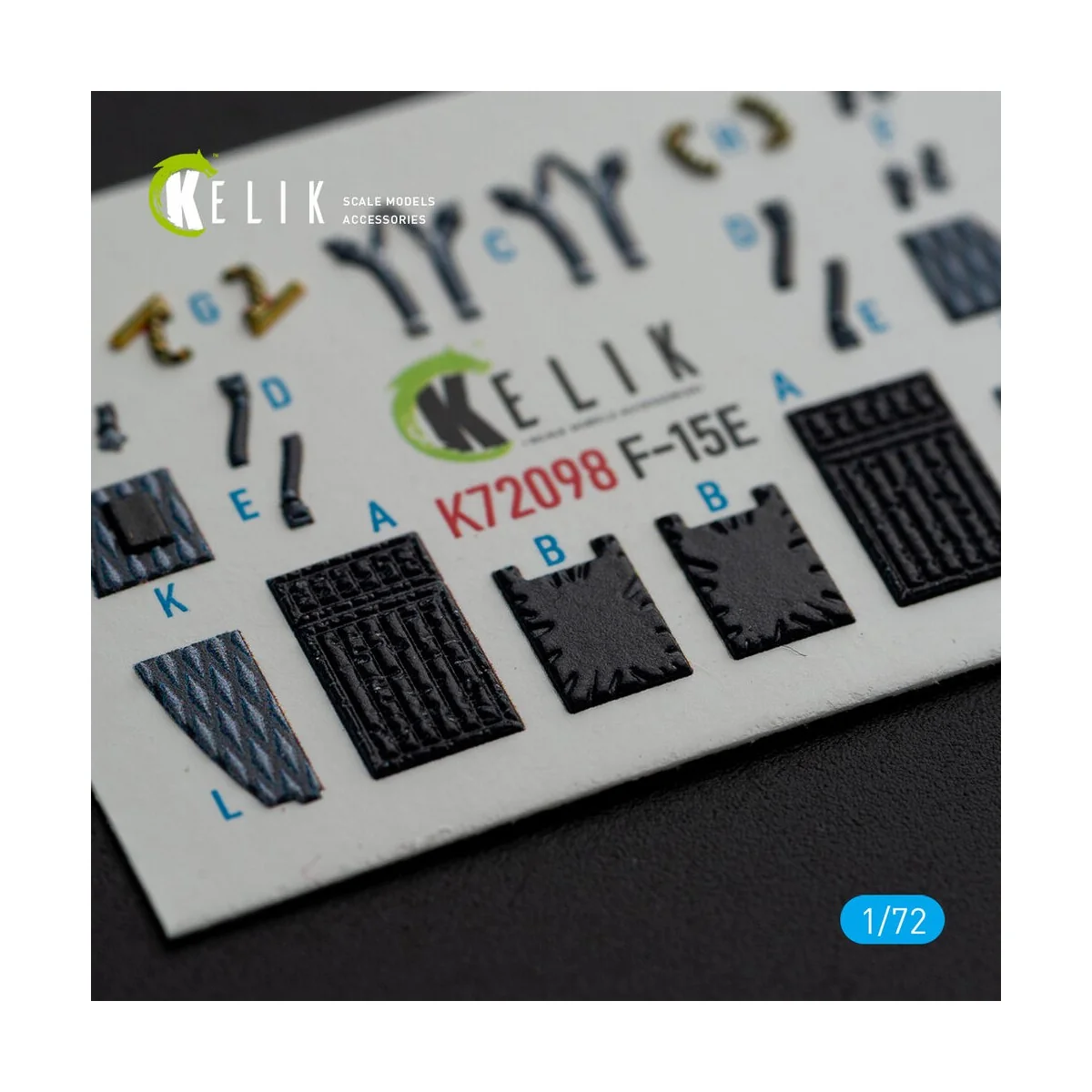 F-15E - interior 3D decals for GWH kit - Kelik K72098