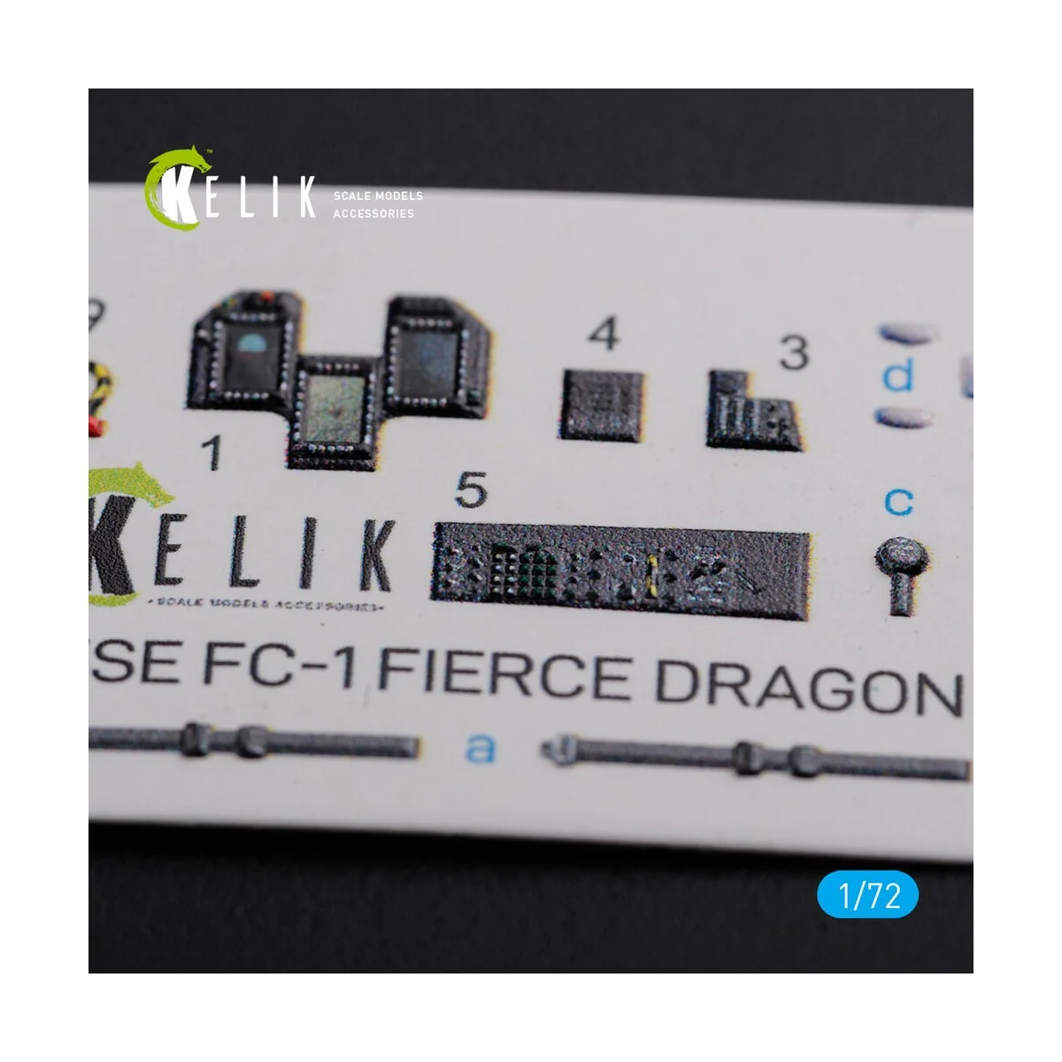 Chinese FC-1 Fierce Dragon interior 3D decals for Trumpeter kit - K...