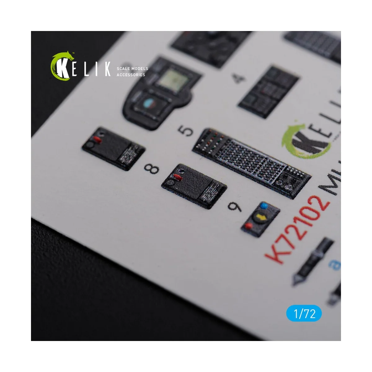 MH-47E interior 3D decals for Italeri kit, 1/72 - Kelik K72102