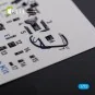 BF109 G-6 interior 3D decals for Tamiya kit - Kelik K72105