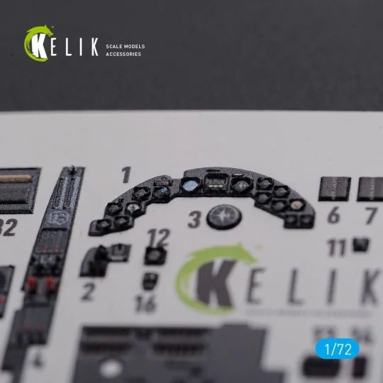 Ju-88 A-1 interior 3D decals for Revell kit - Kelik K72106