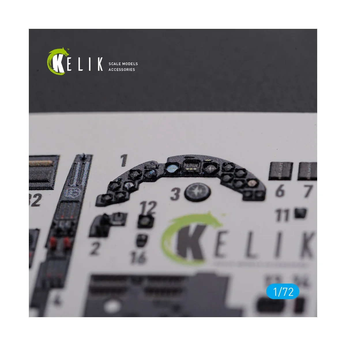 Ju-88 A-1 interior 3D decals for Revell kit, 1/72 - Kelik K72106