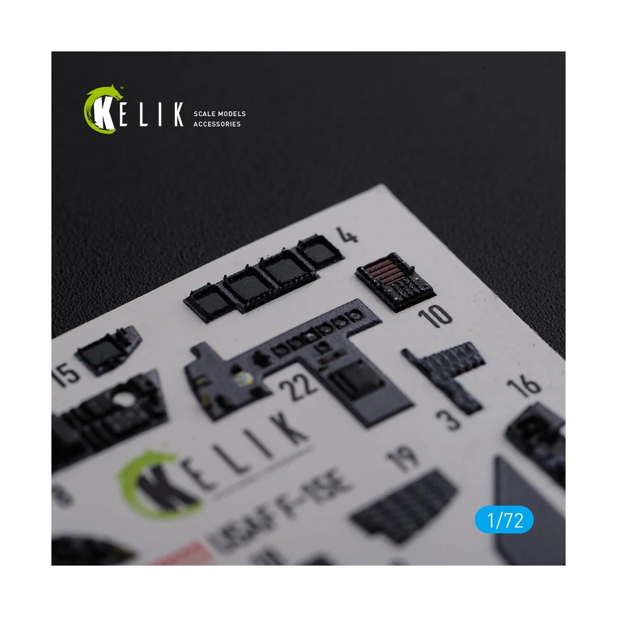 F-15E interior 3D decals for Academy kit, 1/72 - Kelik K72111 F-15E interior 3D decals for Academy kit, 1/72 - Kelik K72111