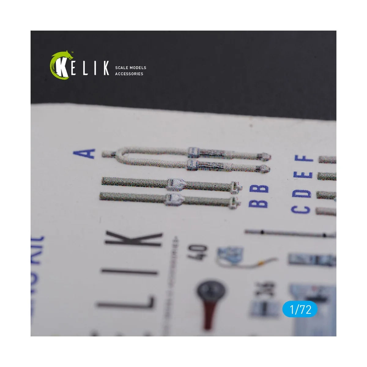 F-106A Delta Dart interior 3D decals for Meng kit - Kelik K72112