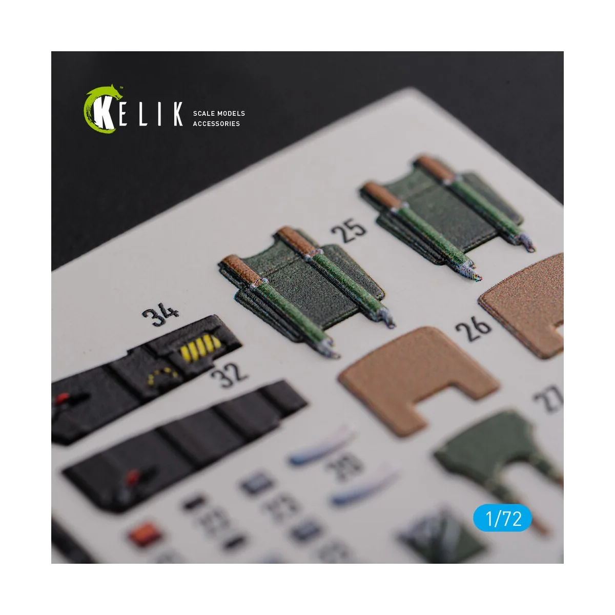 Mirage 2000D interior 3D decals forModelSvit kit, 1/72 - Kelik K72120 Mirage 2000D interior 3D decals forModelSvit kit, 1/72 - Kelik K72120