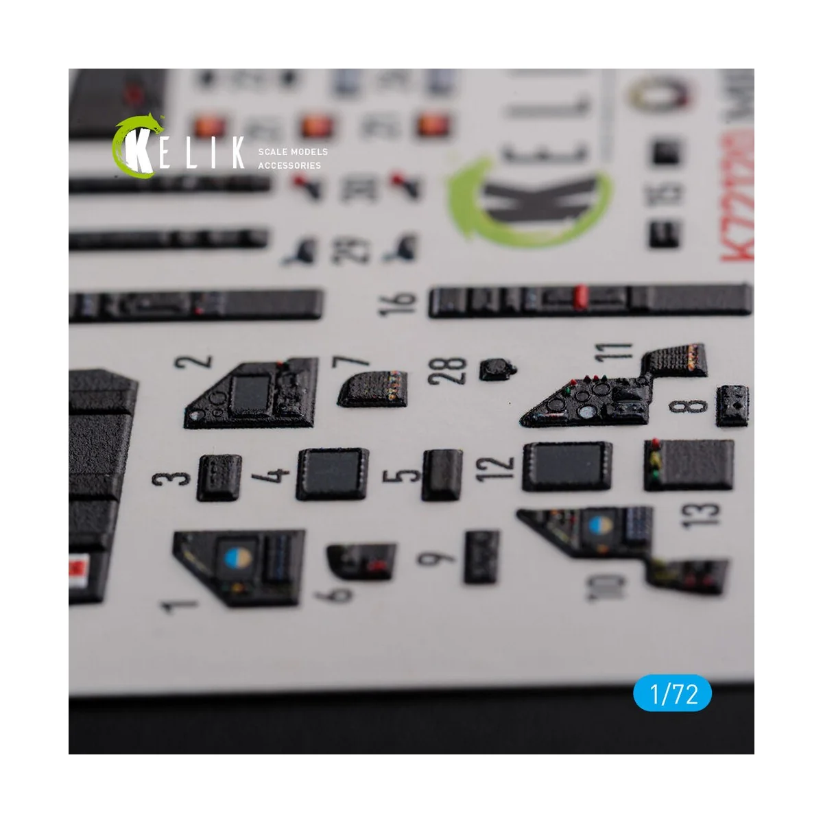 Mirage 2000D interior 3D decals forModelSvit kit - Kelik K72120 Mirage 2000D interior 3D decals forModelSvit kit - Kelik K72120