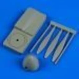 Spitfire Mk.Vb propeller w/tool f.HobbyB, 1/32 - Quickboost QB32 165