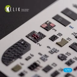 B-26 F/G Marauder - interior 3D decals for Hasegawa kit, 1/72 - Kel...