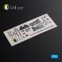 Sea Hurricane Mk I interior 3D decals for Arma Hobby kit - Kelik K7...