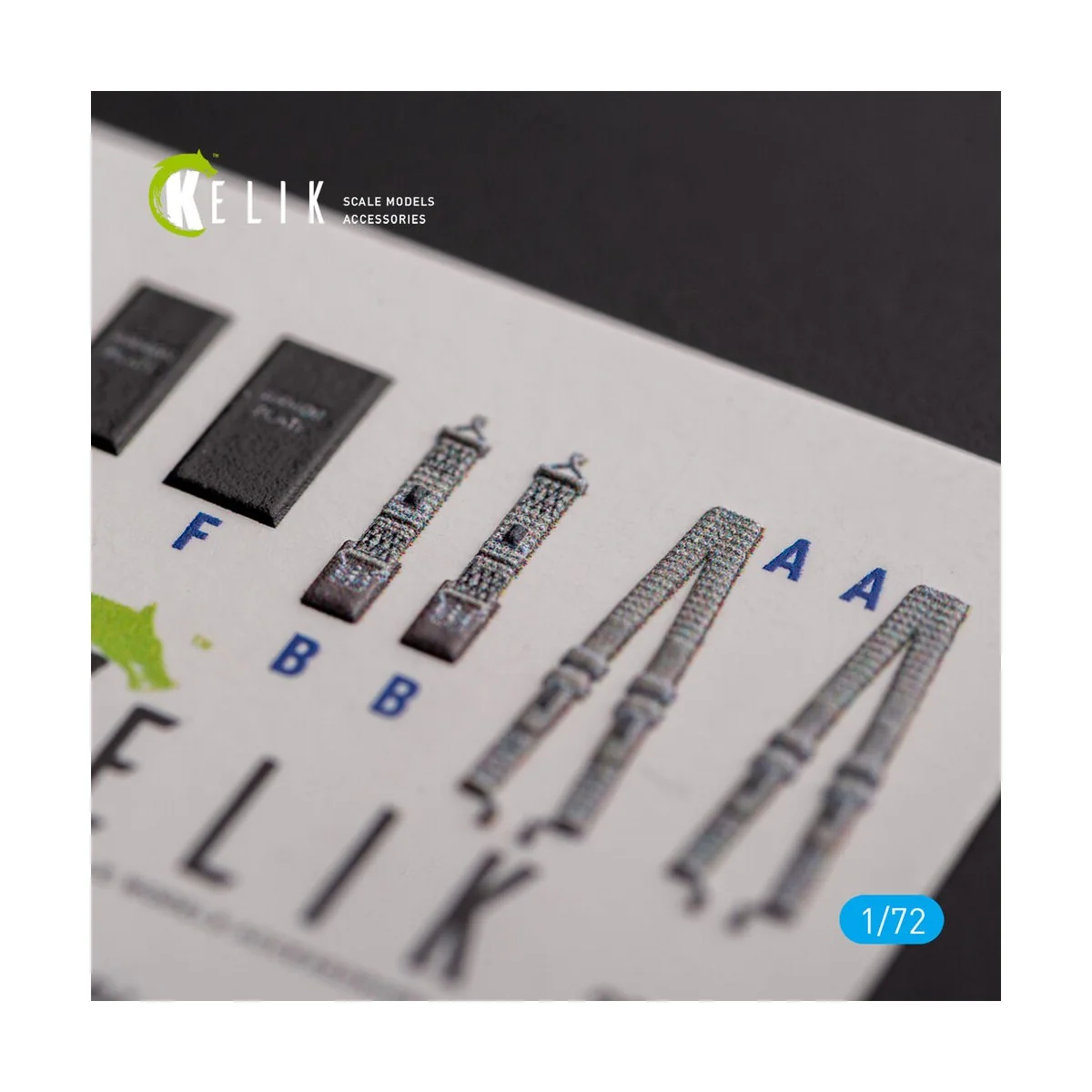 B-26 F/G Marauder - interior 3D decals for Hasegawa kit - Kelik K72117