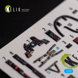 MIRAGE III CJ - interior 3D decals for SpecialHobby kit - Kelik K72124