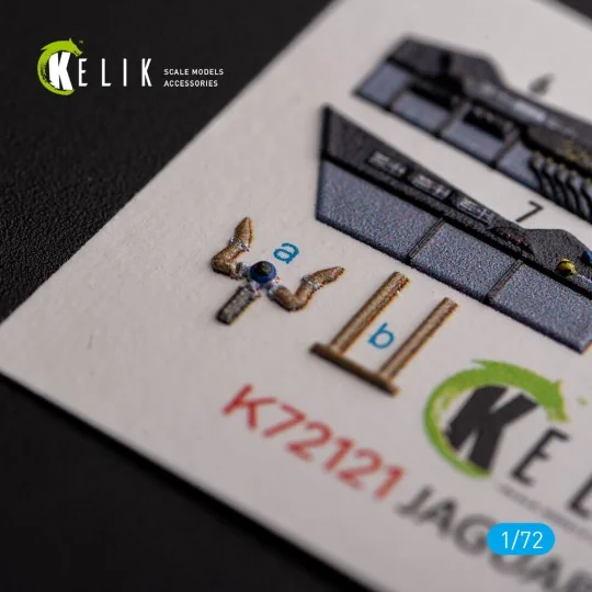 Jaguar GR.1/GR.3 - interior 3D decals for Italeri kit, 1/72 - Kelik...