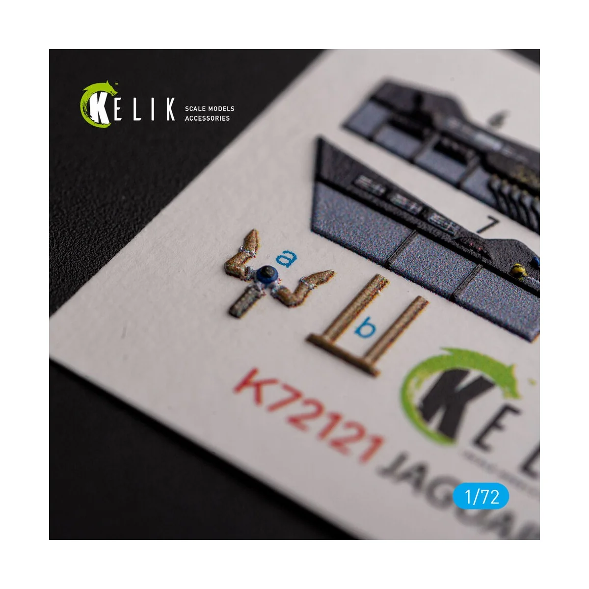 Jaguar GR.1/GR.3 - interior 3D decals for Italeri kit, 1/72 - Kelik...