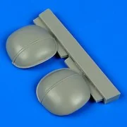 Bf 109G-6 correct gun bulges for Revell, 1/32 - Quickboost QB32 170