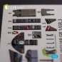 Jaguar GR.1/GR.3 - interior 3D decals for Italeri kit - Kelik K72121