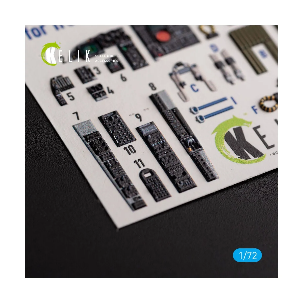 A-6E Intruder - interior 3D decals for Trumpeter kit, 1/72 - Kelik ...