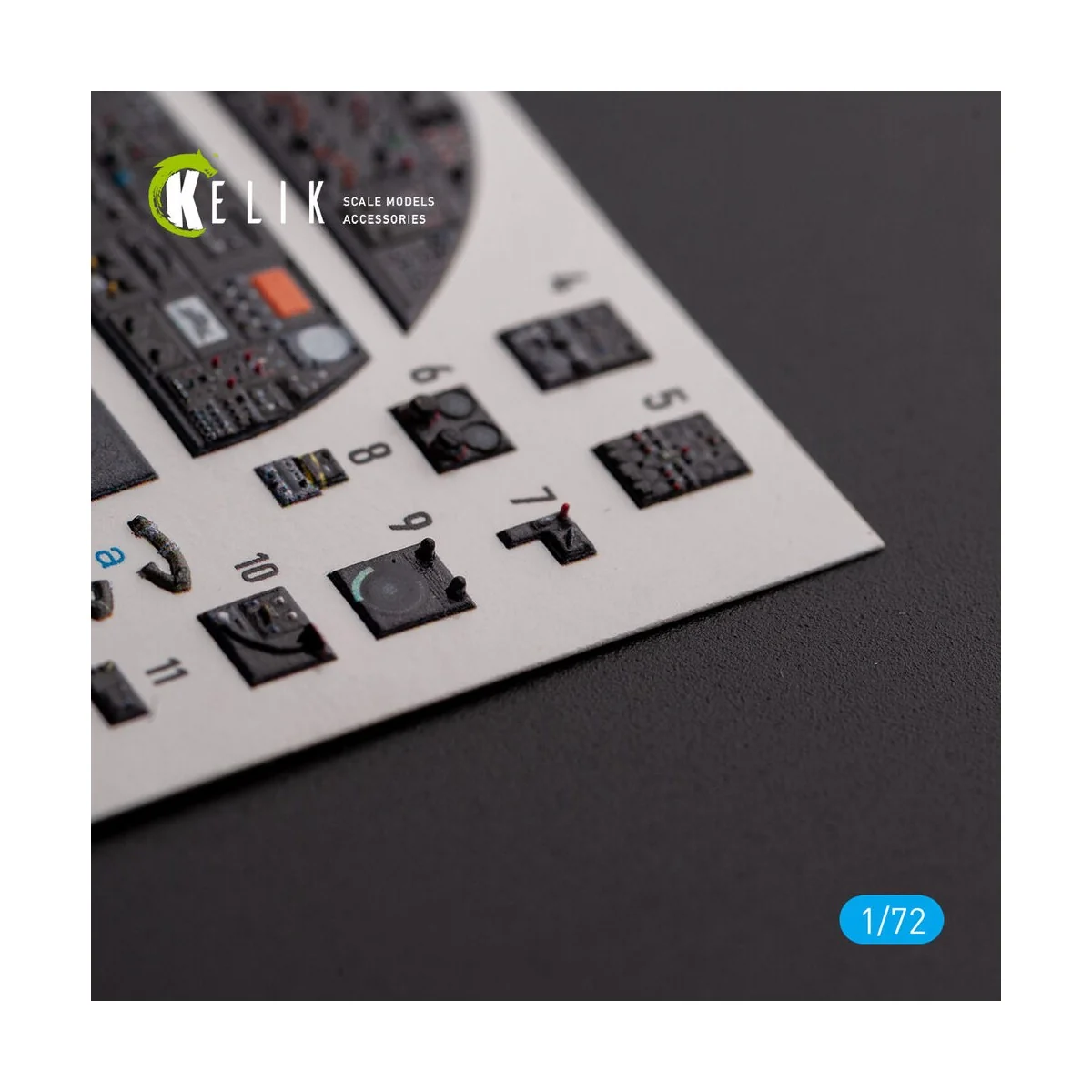 AVRO VULCAN B.2 Rear cockpit - interior 3D decals for Airfix kit - ...