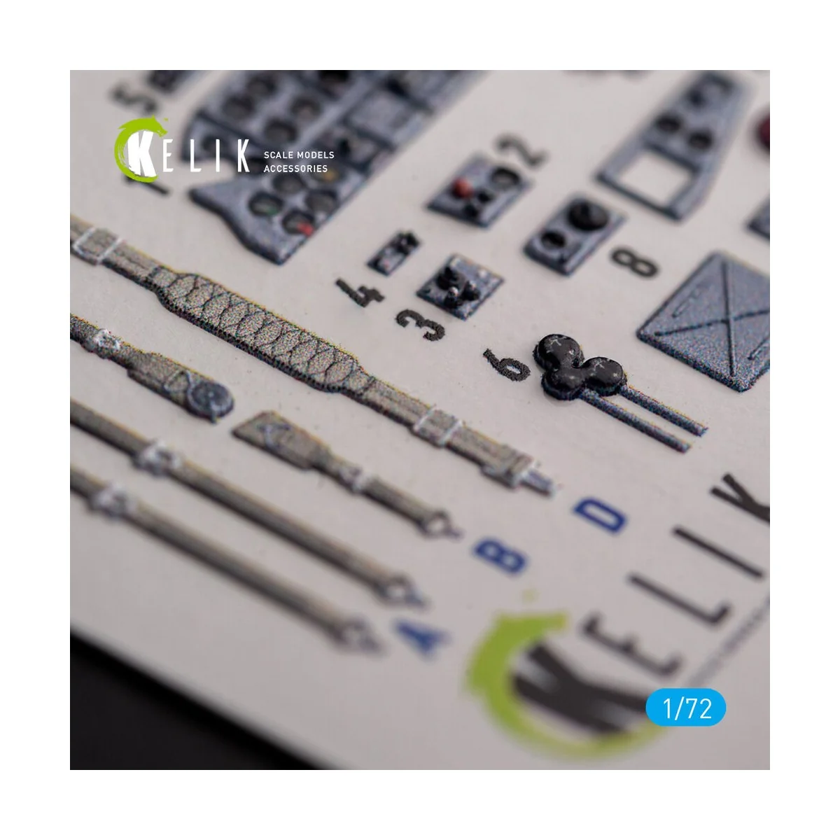 Il-2 Shturmovik - interior 3D decals for Tamiya kit, 1/72 - Kelik K... Il-2 Shturmovik - interior 3D decals for Tamiya kit, 1/72 - Kelik K...