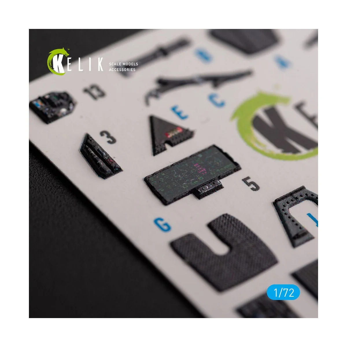 F-35B - interior 3D decals for Tamiya kit, 1/72 - Kelik K72141 F-35B - interior 3D decals for Tamiya kit, 1/72 - Kelik K72141