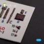 Ki-100-I - interior 3D decals for FineMolds kit, 1/72 - Kelik K72140