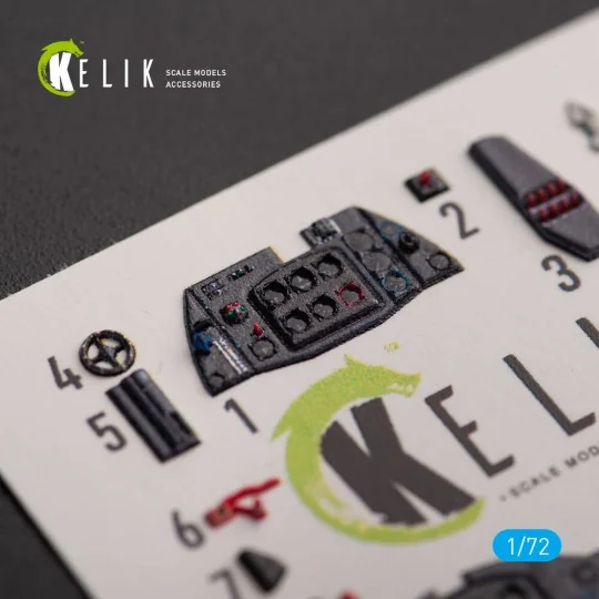 Me 163 B/S Komet - interior 3D decals for Hobby 2000/Academy kit, 1... Me 163 B/S Komet - interior 3D decals for Hobby 2000/Academy kit, 1...