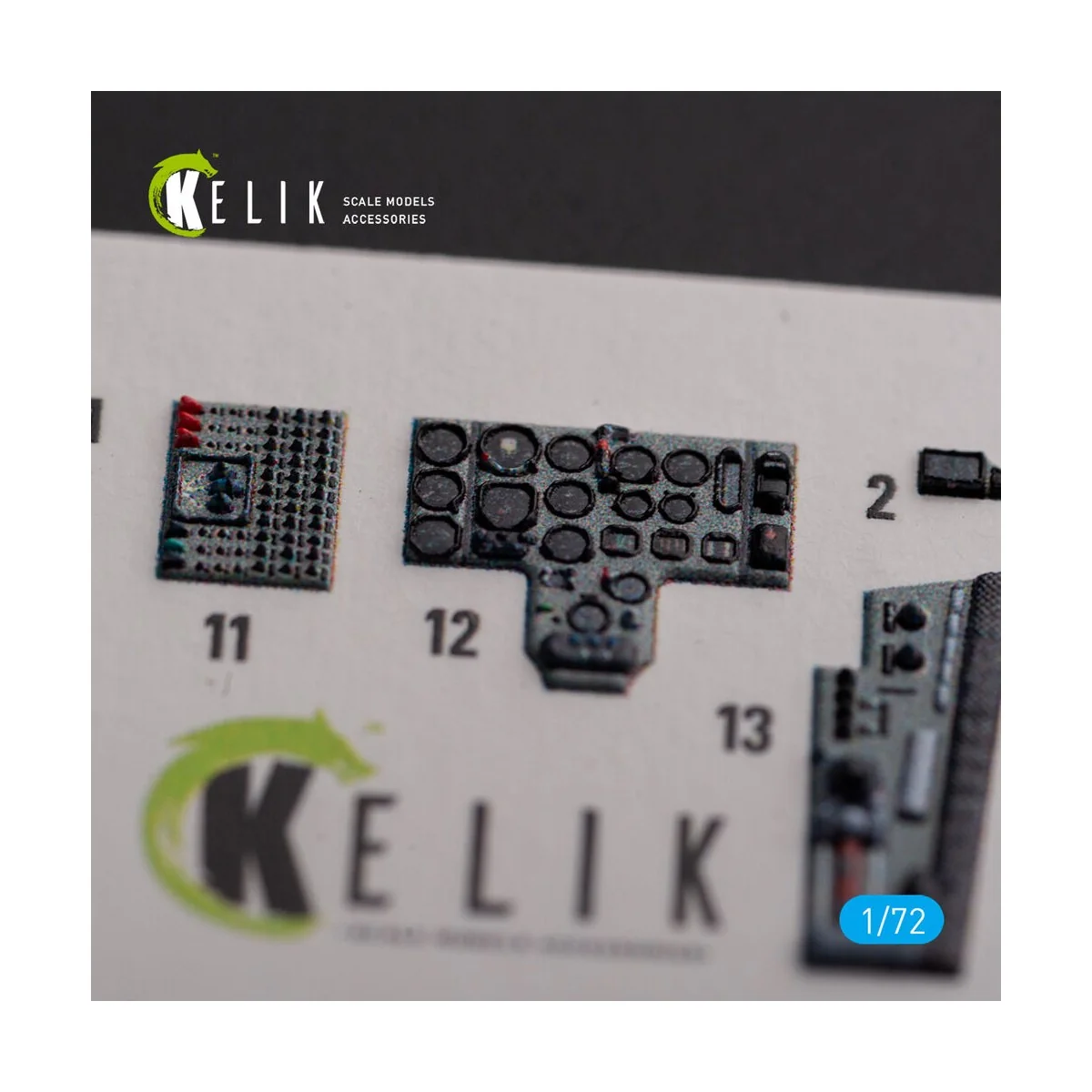 Mig-29 Fulcrum-C 9-13 interior 3D decals for GWH kit - Kelik K72142 Mig-29 Fulcrum-C 9-13 interior 3D decals for GWH kit - Kelik K72142