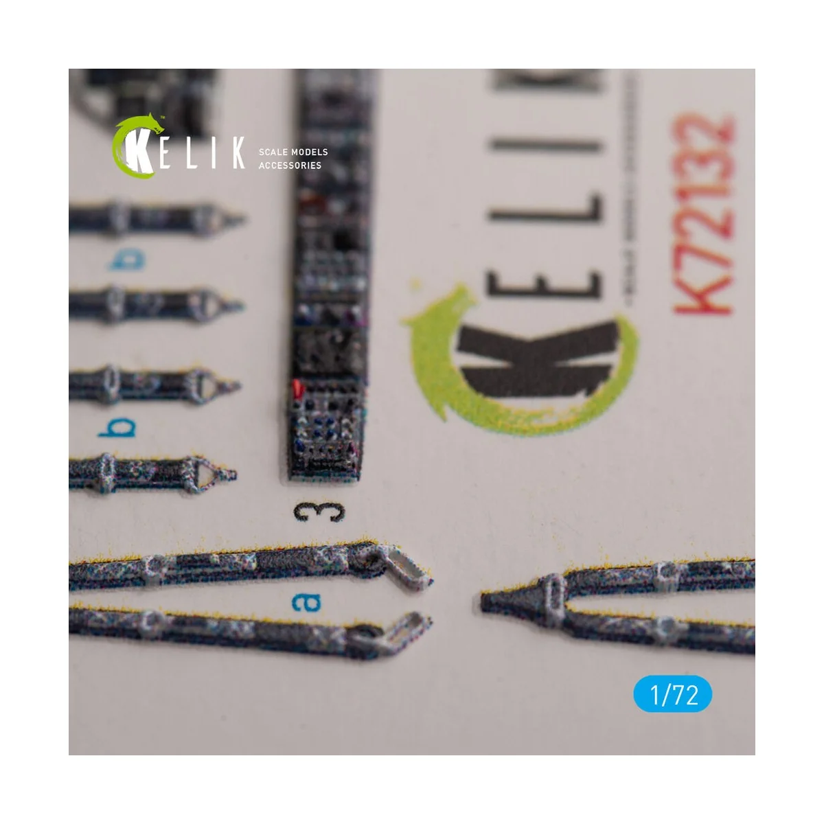 UH-2C SEASPRITE - interior 3D decals for Clear Prop kit - Kelik K72132