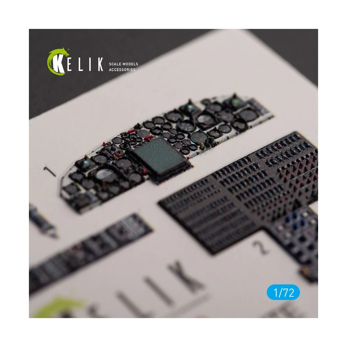 UH-2C SEASPRITE - interior 3D decals for Clear Prop kit - Kelik K72132