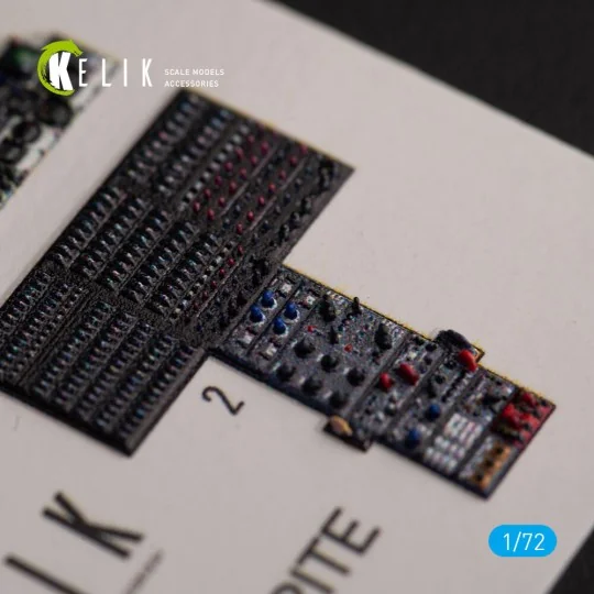 UH-2C SEASPRITE - interior 3D decals for Clear Prop kit - Kelik K72132