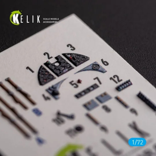 IAR.81c - interior 3D decals for IBG Models kit - Kelik K72143