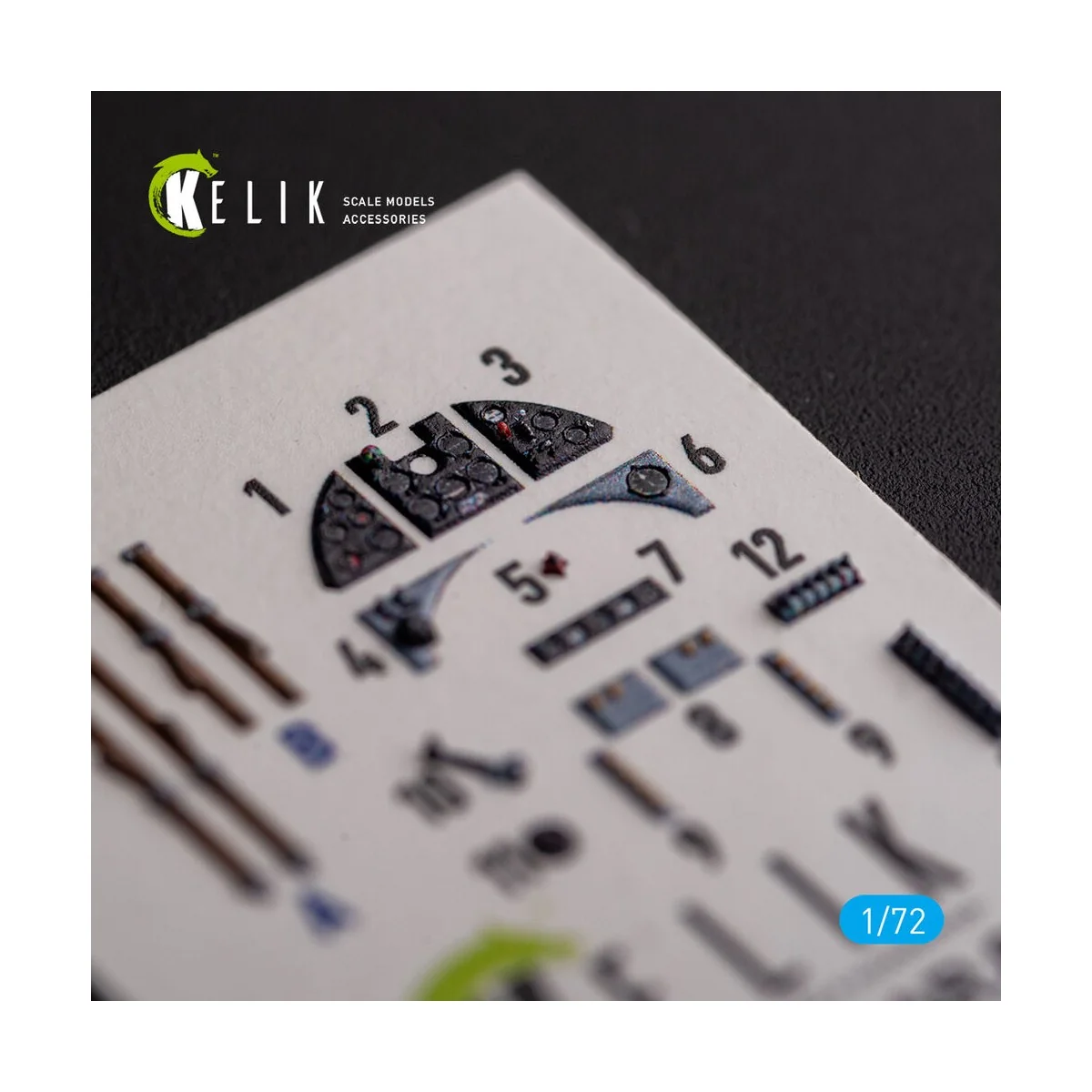 IAR.81c - interior 3D decals for IBG Models kit, 1/72 - Kelik K72143 IAR.81c - interior 3D decals for IBG Models kit, 1/72 - Kelik K72143