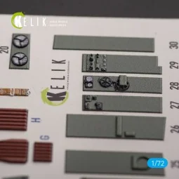 Bristol Beauhfighter TF.X - interior 3D decals for Airfix kit, 1/72...
