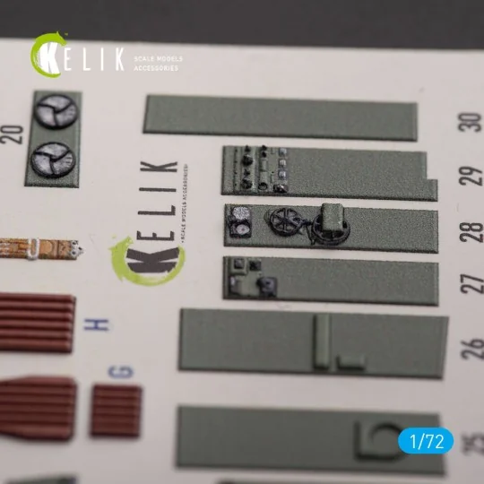 Bristol Beauhfighter TF.X - interior 3D decals for Airfix kit - Kel...