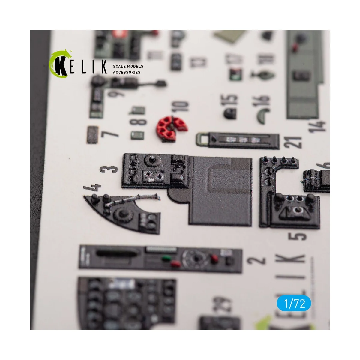 Bristol Beaufort Mk.1 - interior 3D decals for Airfix kit - Kelik K...