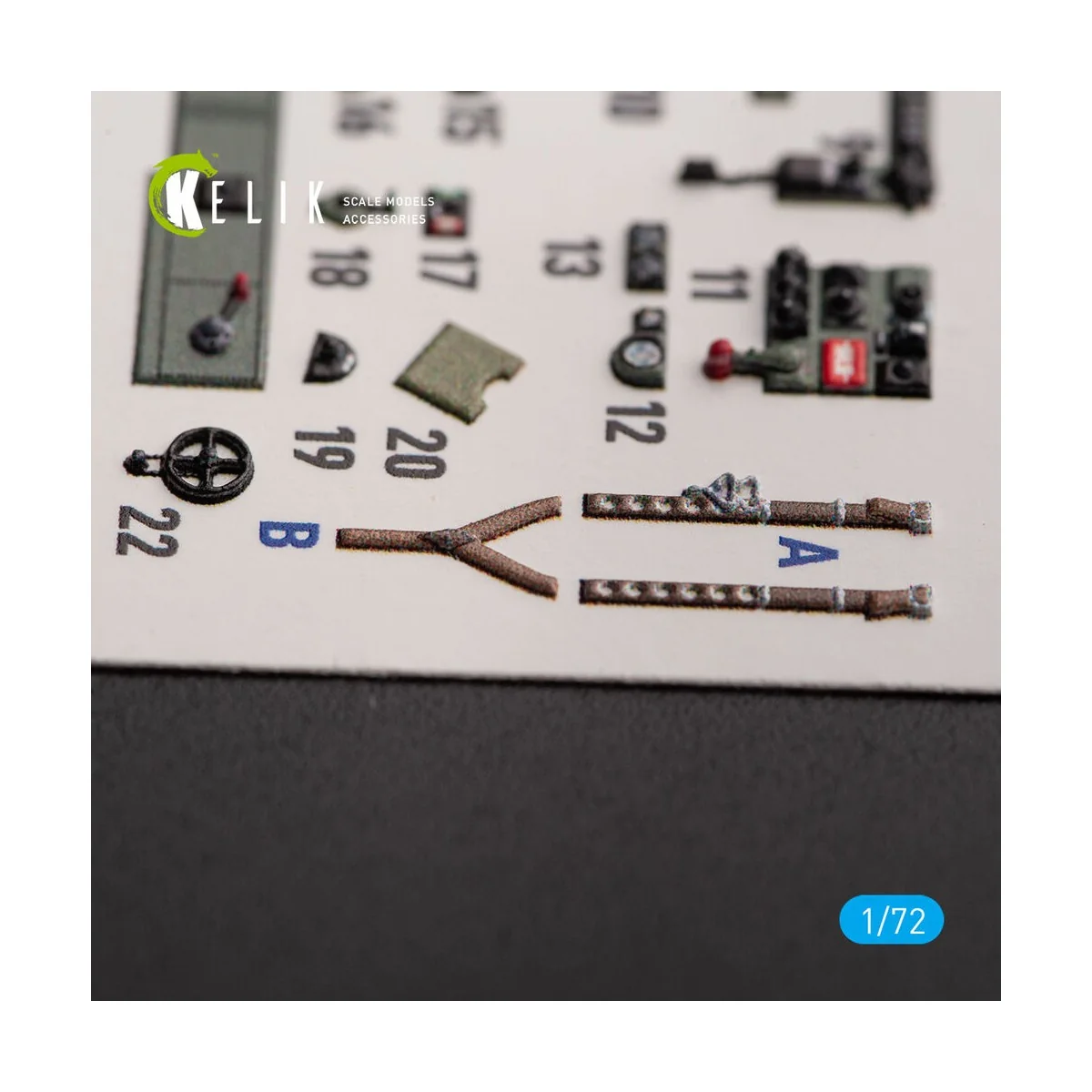 Bristol Beaufort Mk.1 - interior 3D decals for Airfix kit, 1/72 - K...