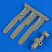 T-28 Trojan propeller "A" for Kitty Hawk, 1/32 - Quickboost QB32 188 T-28 Trojan propeller "A" for Kitty Hawk, 1/32 - Quickboost QB32 188