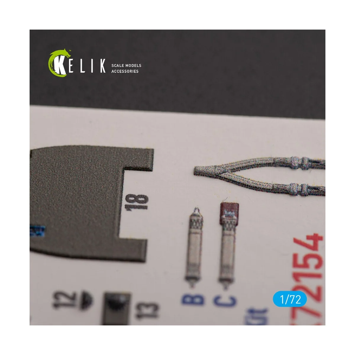 P-40K - interior 3D decals for Special Hobby kit - Kelik K72154