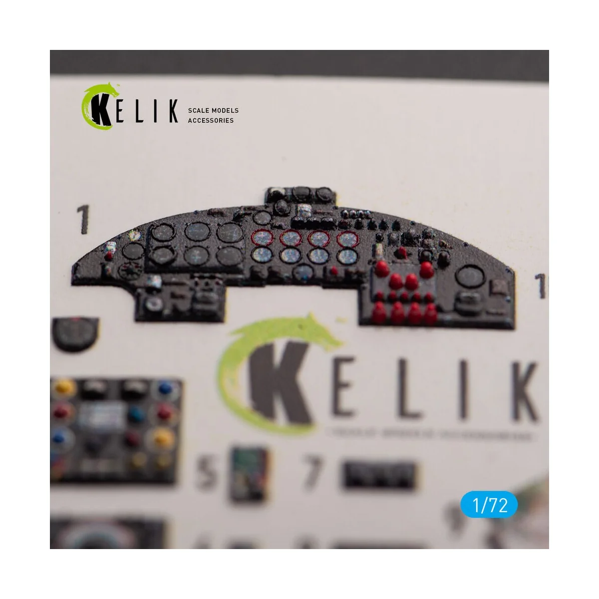 AVRO LANCASTER B.III - interior 3D decals for Airfix kit - Kelik K7...