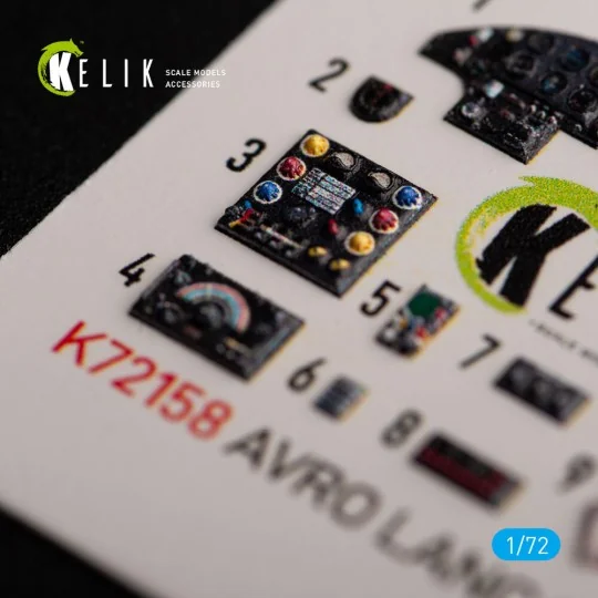 AVRO LANCASTER B.III - interior 3D decals for Airfix kit - Kelik K7...