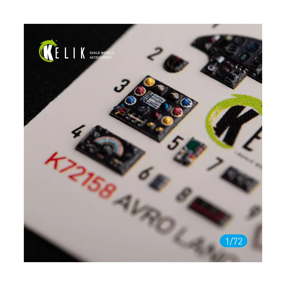 AVRO LANCASTER B.III - interior 3D decals for Airfix kit - Kelik K7...