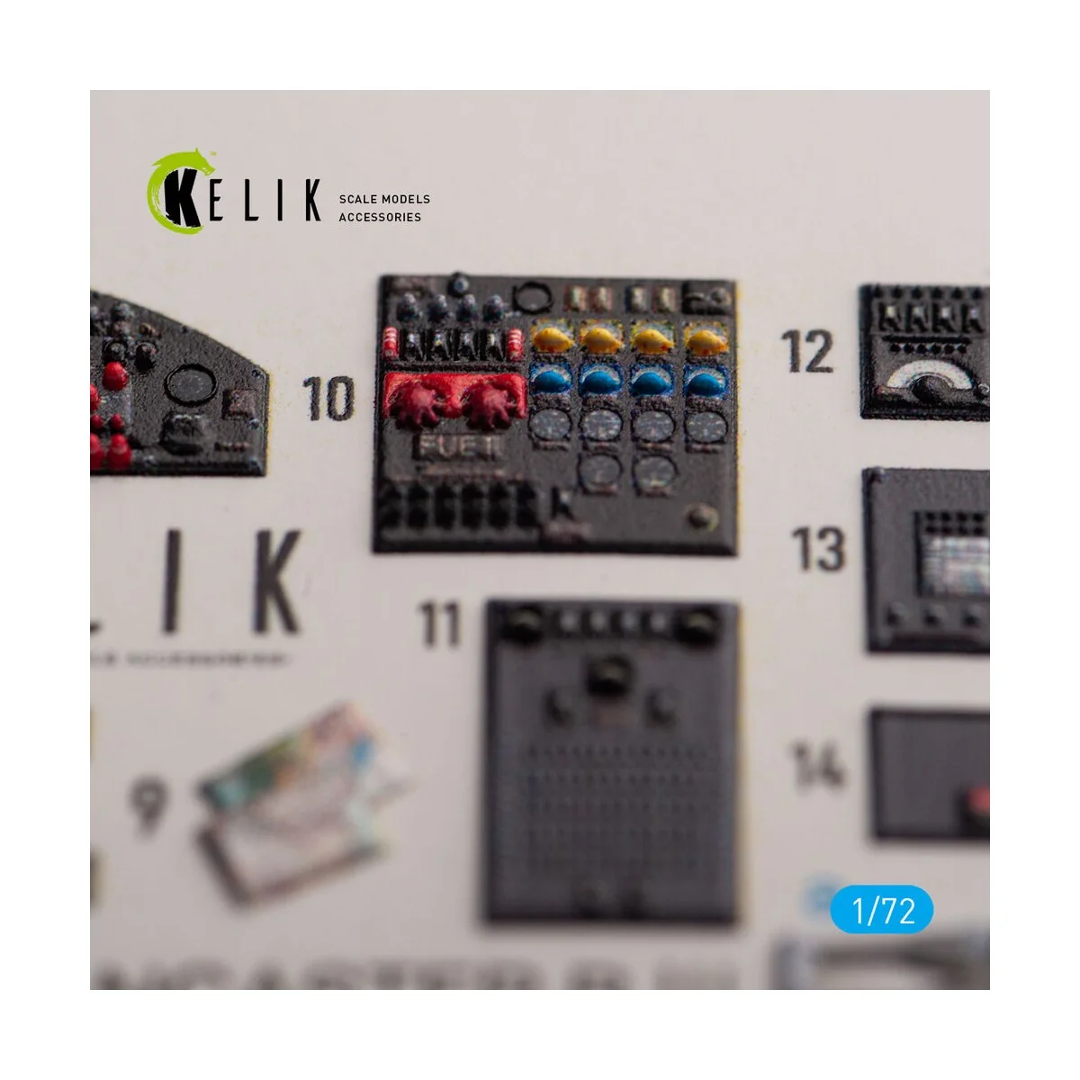 AVRO LANCASTER B.III - interior 3D decals for Airfix kit - Kelik K7...