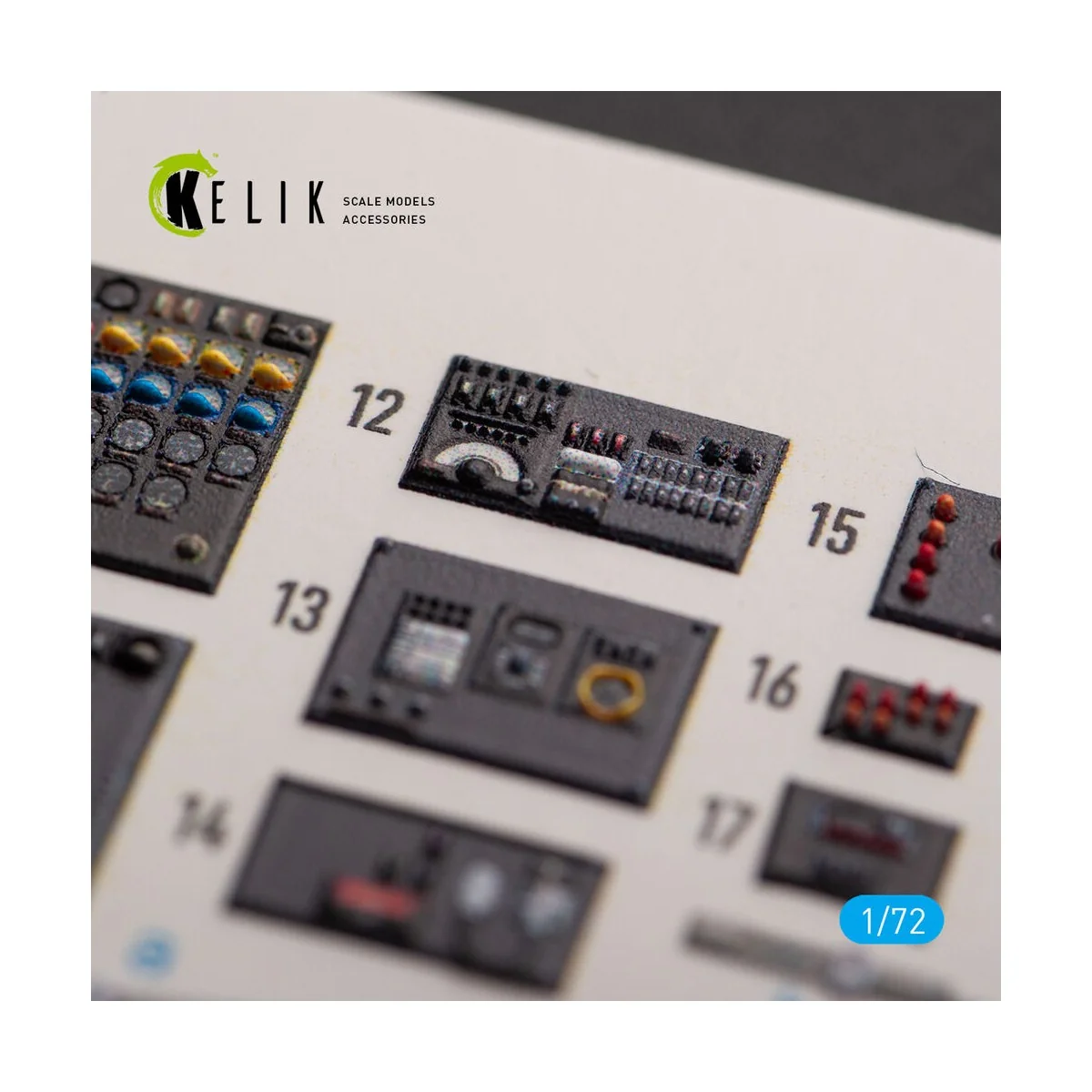 AVRO LANCASTER B.III - interior 3D decals for Airfix kit - Kelik K7...