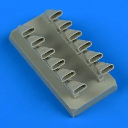 Spitfire Mk.IX exhaust-fishtail f.Revell, 1/32 - Quickboost QB32 192