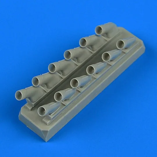 Spitfire Mk.IX exhaust-oval type f.Revel, 1/32 - Quickboost QB32 193