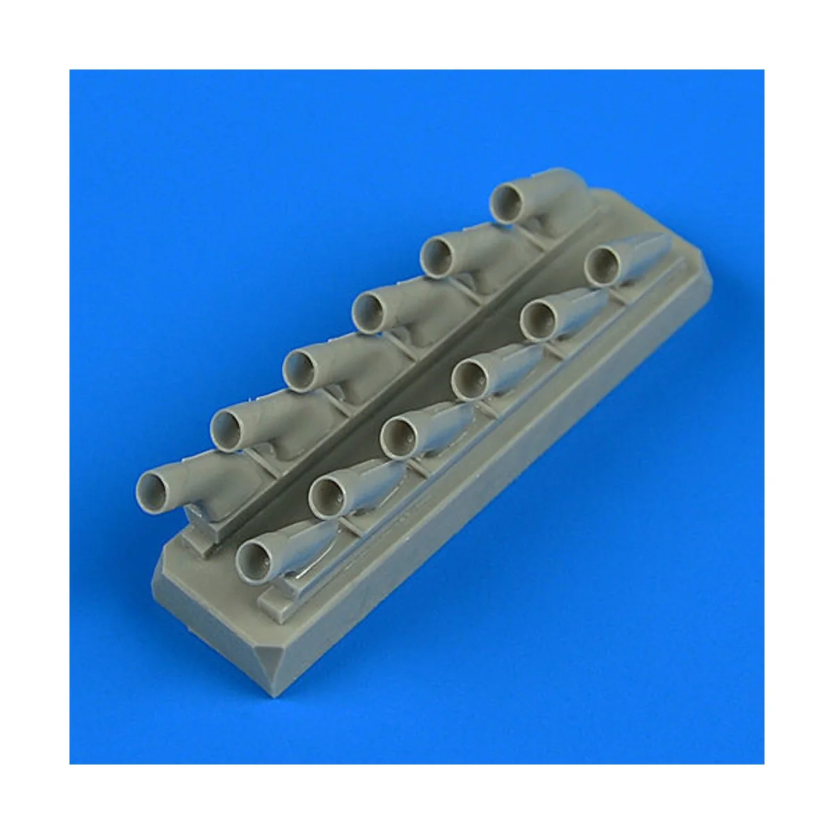 Spitfire Mk.IX exhaust-oval type f.Revel, 1/32 - Quickboost QB32 193