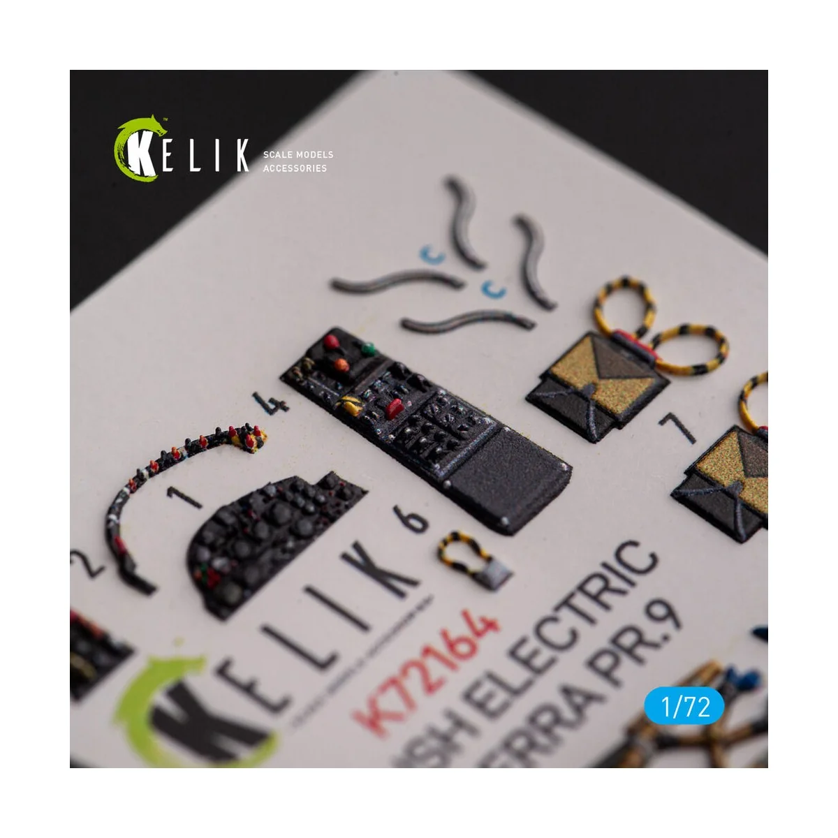 English Electric Canberra PR.9 - interior 3D decals for Airfix kit,... English Electric Canberra PR.9 - interior 3D decals for Airfix kit,...